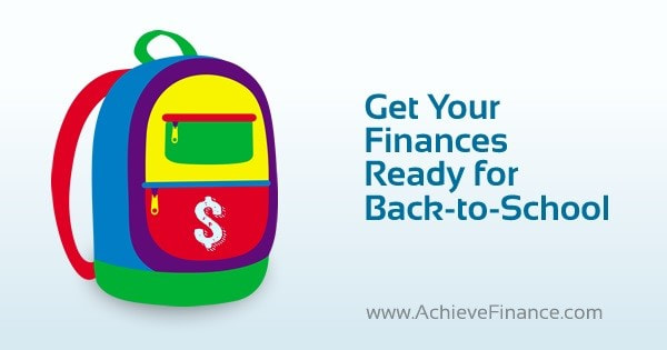 Get Your Finances Ready for Back-to-School
